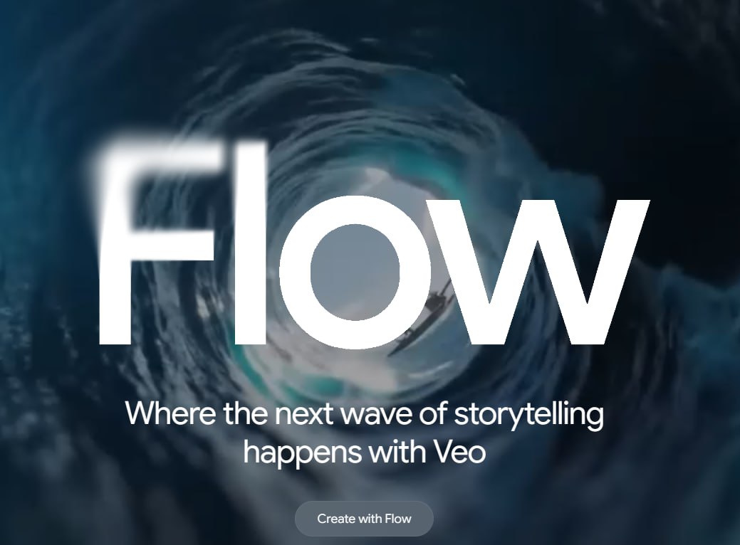 Сайт Google Labs Flow